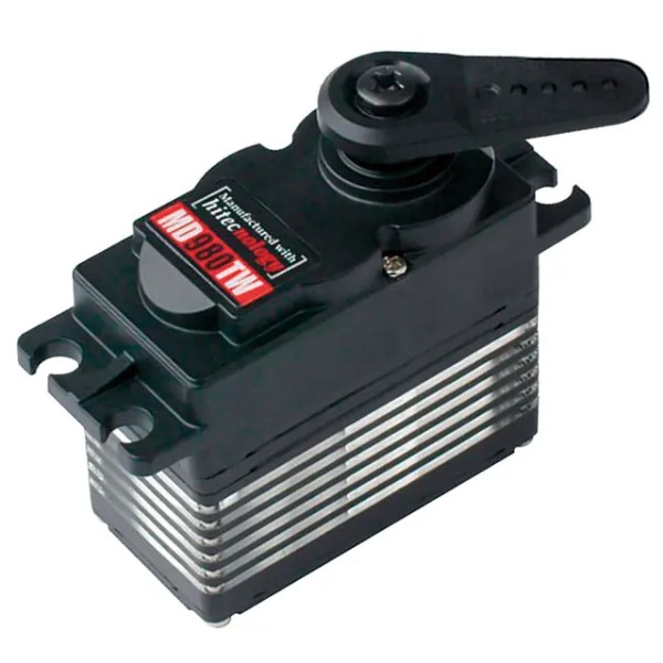 MD980TW 22.4mm, Coreless, Wide Voltage, Titanium Gear Actuator (7.4V)